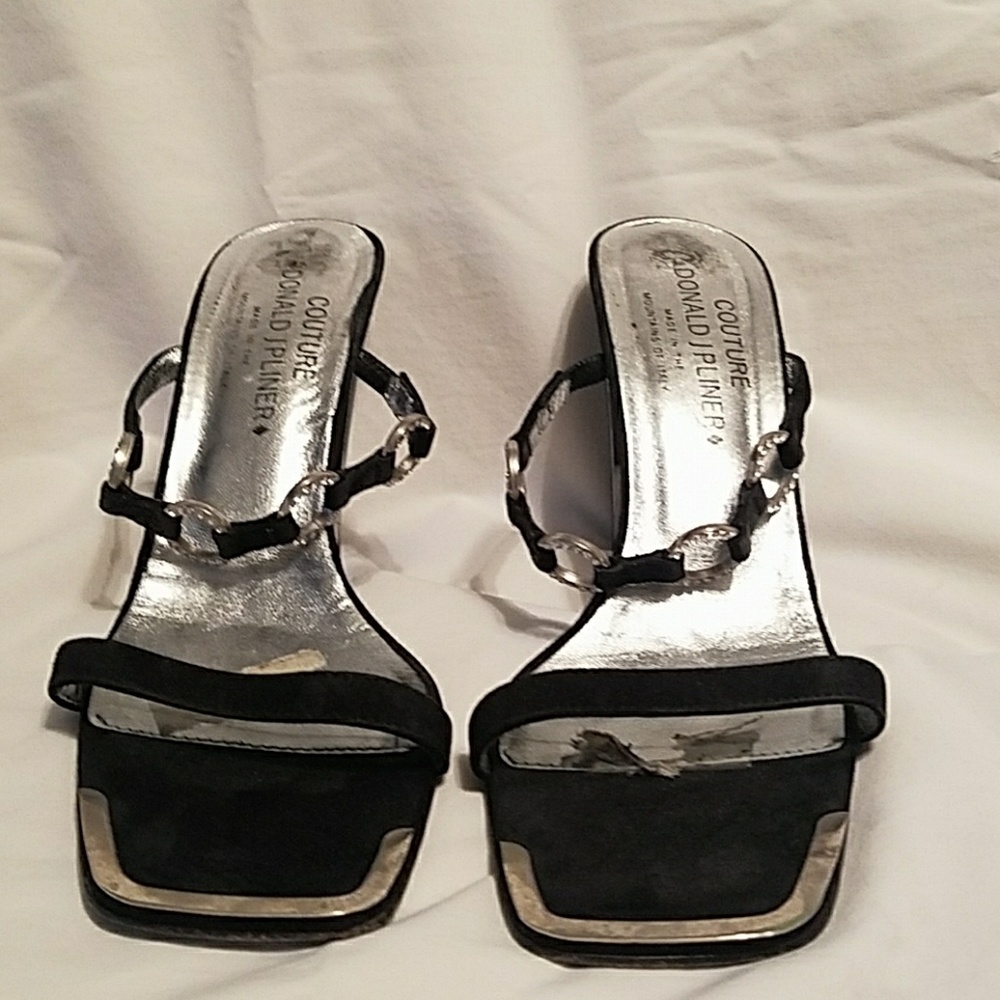 Couture black sz 8 heels